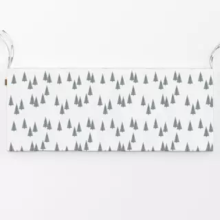 Bankauflage Winterwald