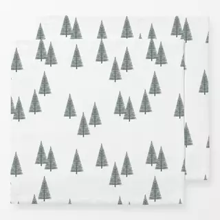 Servietten Winterwald