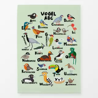 Geschirrtücher Vogel ABC