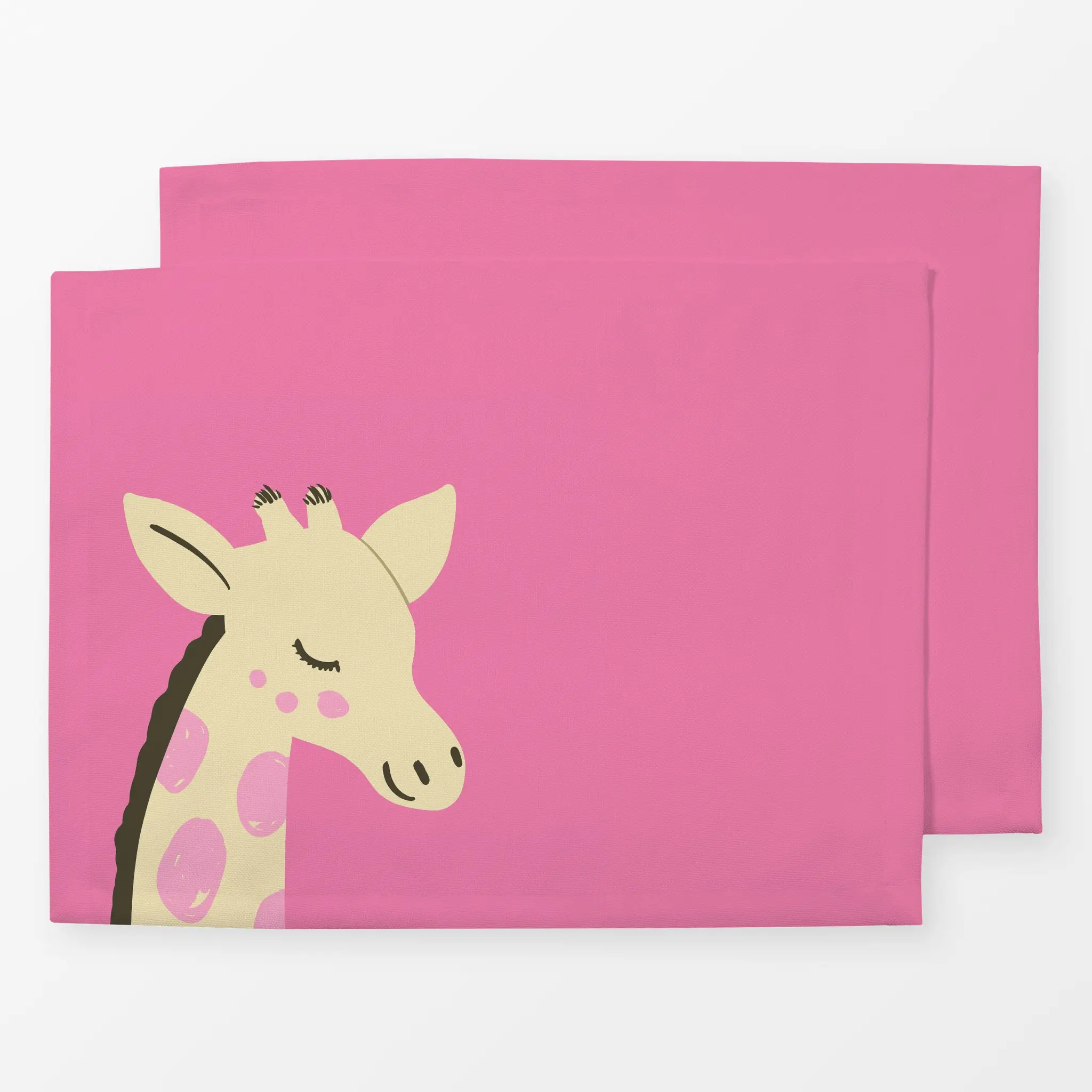Tischset Süße Giraffe, Tiere, fürs Kinderzimmer, von Julia Reyelt