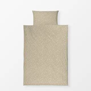 Bettwäsche Fruehlingsblumen Outline beige