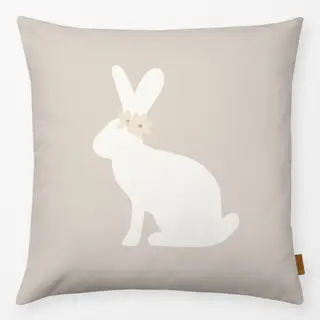 Kissen Hase Power Flower hell