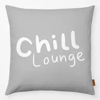 Kissen Chill Lounge grau