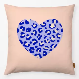 Kissen Leolove lila-blau