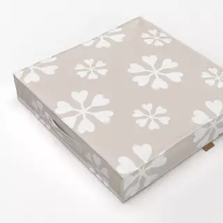 Bodenkissen Schneeblume 3