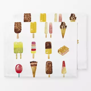 Tischset Eis