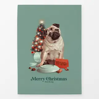 Geschirrtücher Merry Christmas From The Dog