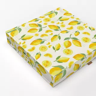 Bodenkissen Yellow Lemon