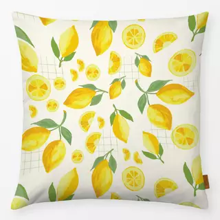 Kissen Yellow Lemon