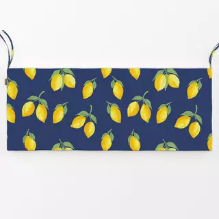 Bankauflage Lemon Indigo