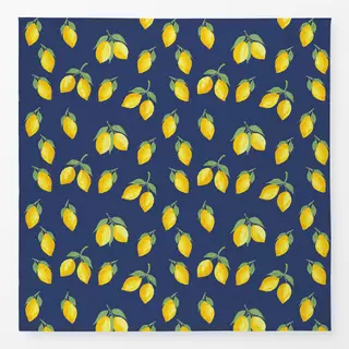 Tischdecke Lemon Indigo