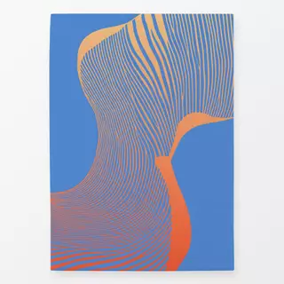 Geschirrtücher Organic Lines 03 Orange Graded