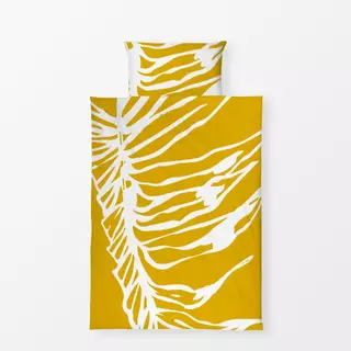 Bettwäsche Parlor Palm Leaf White