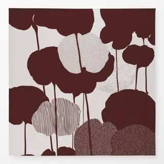 Tischdecke Fleurs Points et Rayures