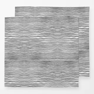 Servietten Black Striping