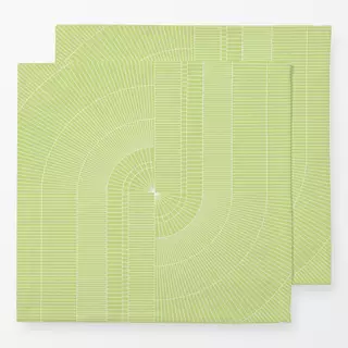 Servietten Behind The Lines-Lime
