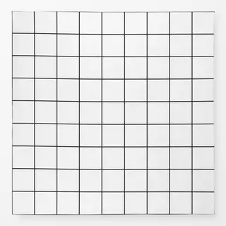 Tischdecke Memphis Grid Black On White