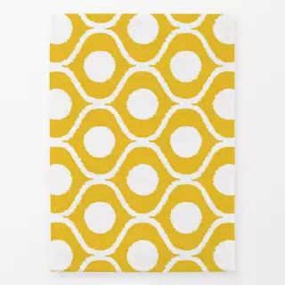 Geschirrtücher Boho Ikat 2 Lemon