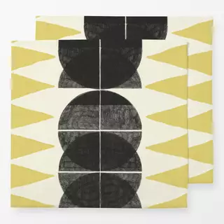 Servietten Geomabstrakt 01