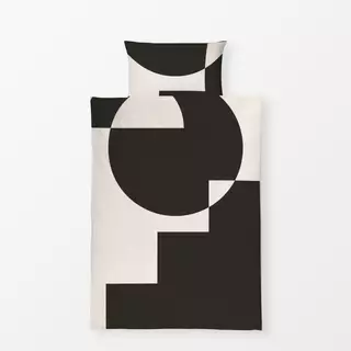 Bettwäsche Geomeform 01 Black&White