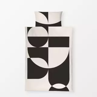 Bettwäsche Geomeform 08 Black&White