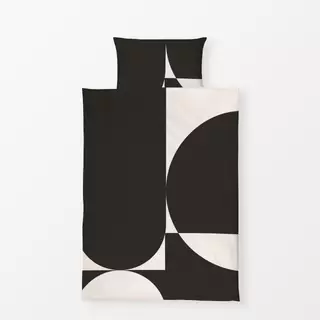 Bettwäsche Geomeform 03 Black&White
