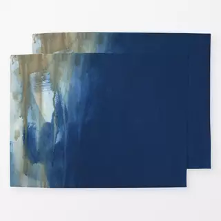 Tischset Painterly Perfection Blau 2