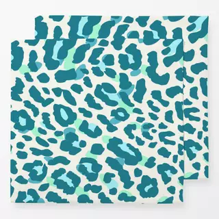 Servietten Farbfreude Leopard Animal 2