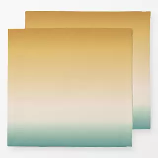 Servietten Botanischer Barock Ombre 2