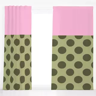 Dekovorhang SAFARI Dots 1