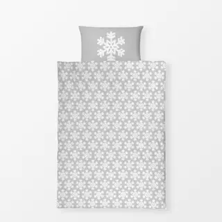 Bettwäsche Winterzauber Schneekristall 2