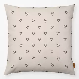 Kissen LOVE FIRST Herzchen 3