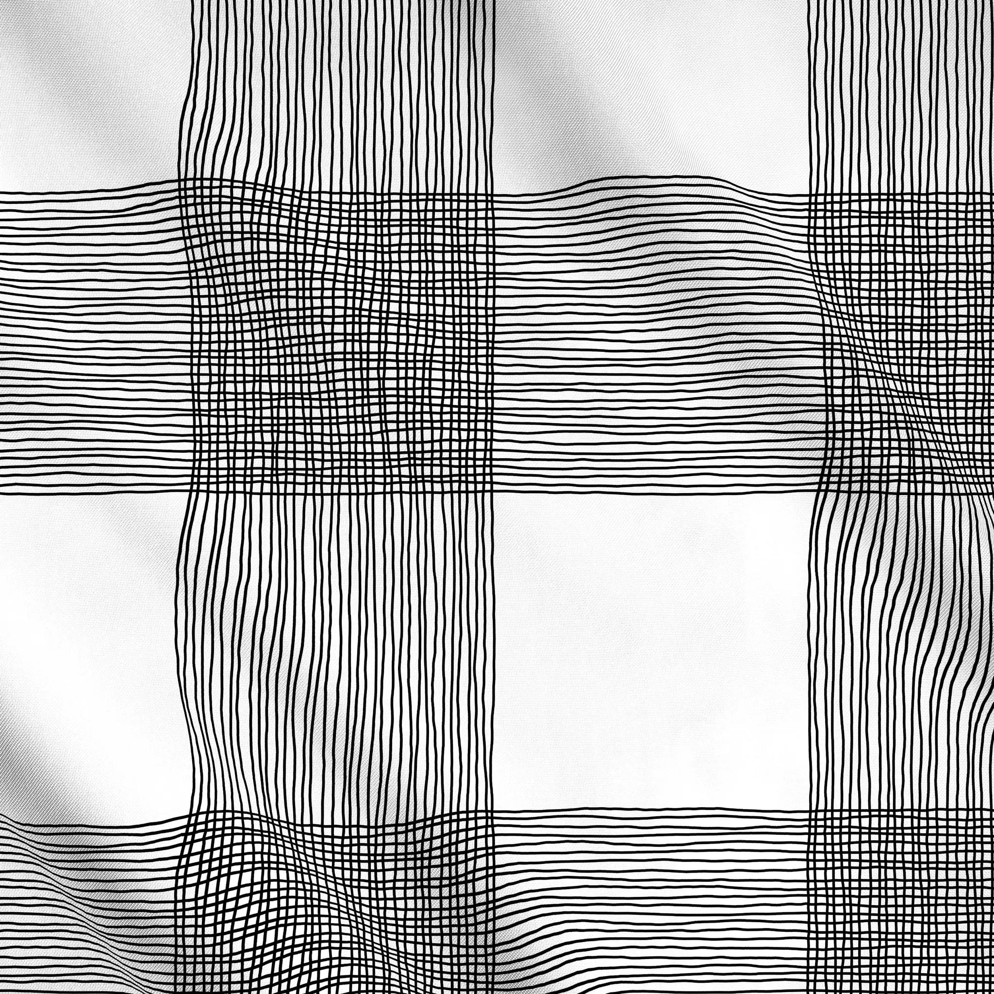 Meterware Karo Mania Linien 1 - Symbole & Muster - von „Primus Pattern"; linie, Linien, Streifen, skandinavisch, grafisch, K...