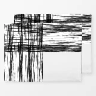 Tischset Karo Mania Linien 1