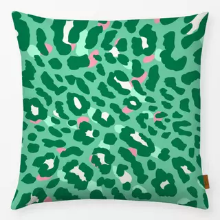 Kissen Farbfreude Leopard Animal 1