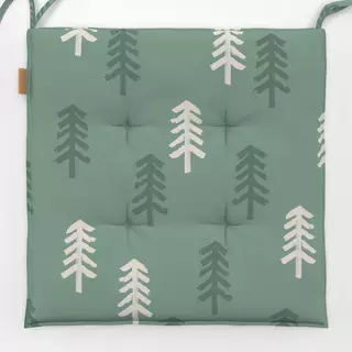Sitzkissen Winterzauber Tannenwald 4