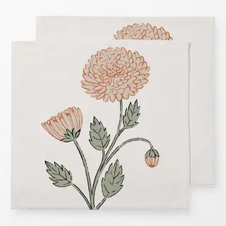 Servietten Chrysantheme