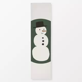 Tischläufer Snowman dark green