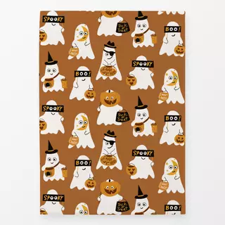 Geschirrtücher Cheeky Ghosts braun