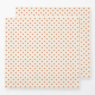Servietten Rot Beige