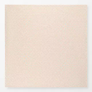 Tischdecke Herzen Muster beige rot
