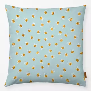 Kissen Bienen Bees Turquoise