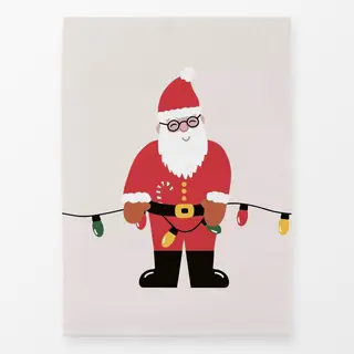 Geschirrtücher Santa Weihnachten Wendekissen