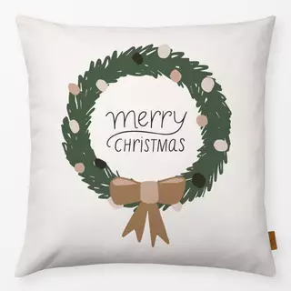 Kissen Christmas Wreath