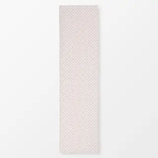 Tischläufer Punkte Polkadot Rosa Beige