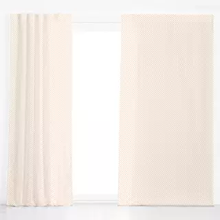 Dekovorhang Rosa Beige