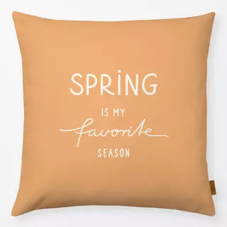 Kissen Spring Frühling gelb beige