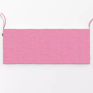 Bankauflage Mini Streifen hot pink