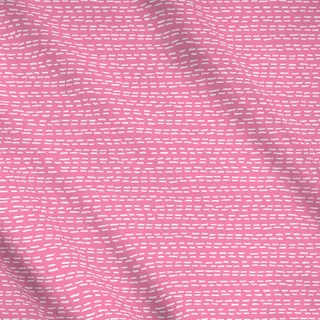 Meterware Mini Streifen hot pink