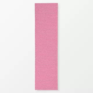 Tischläufer Mini Streifen hot pink